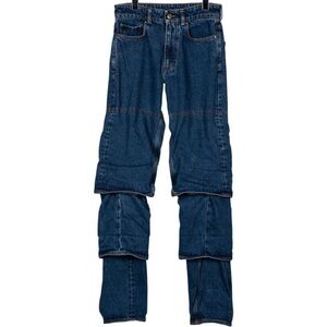 Y/Project Dark Blue Straight Jeans